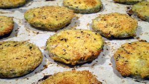 Кабачки, запеченные в духовке кружочками