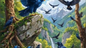 Аудиосказка. Ворона. Русская народная сказка.