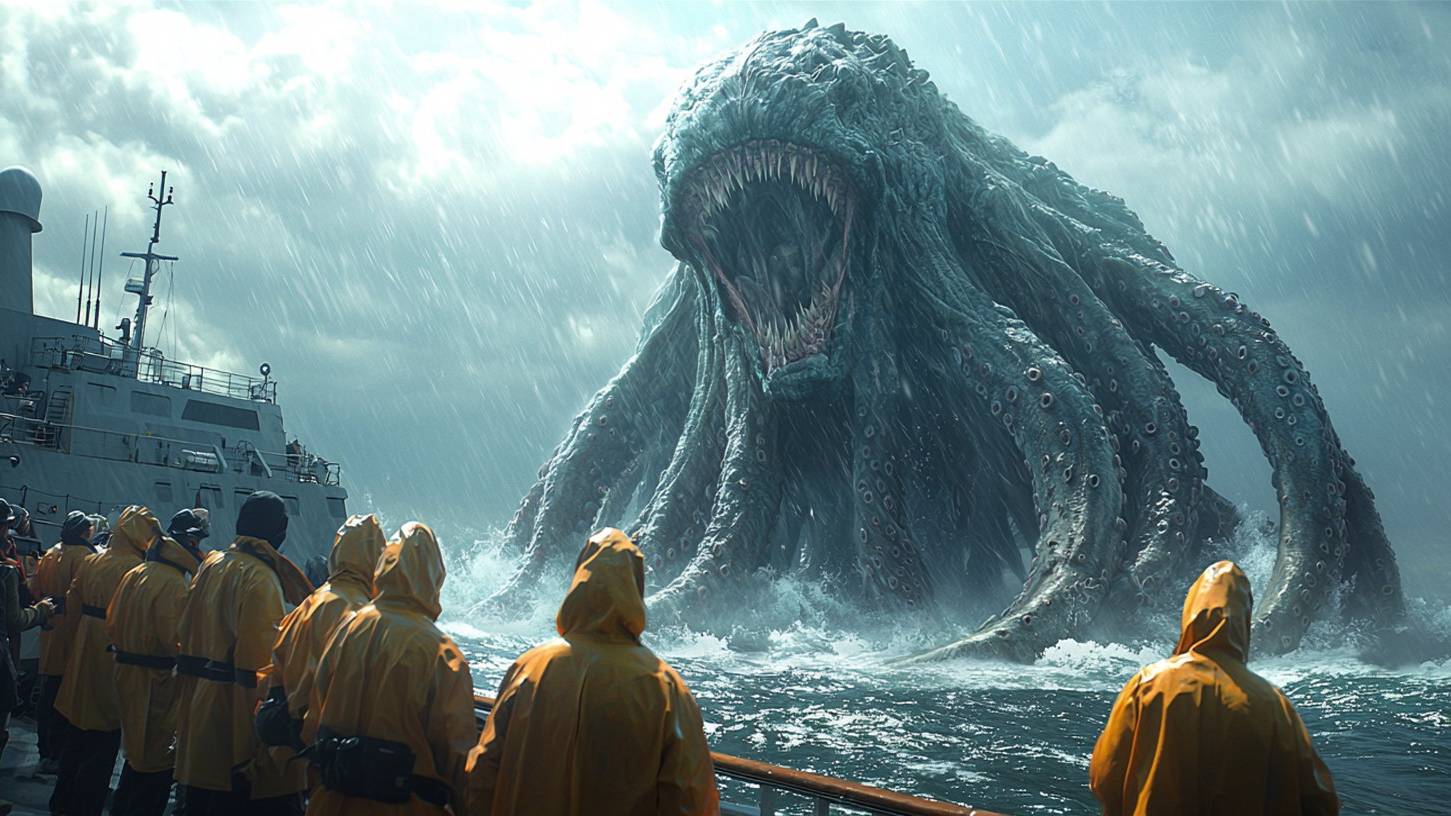 Кракен. Он всё ещё там? Морское чудовище из мировой мифологии