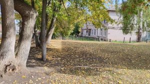 27-09-2025 гуляем у дома культуры в деревне