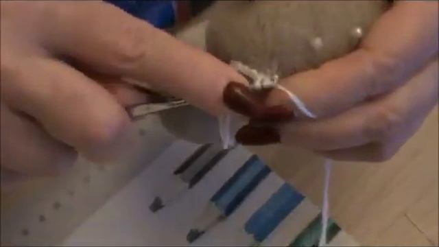 4 Часть/ Вязанный Котик/ Вяжем ушки..