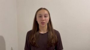 Видеовизитка. Новикова Александра, 14 лет.