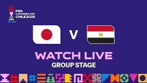 Япония U20 — Египет U20 Футбол ЧМ 2025. До 20 лет. Чили. Групповой этап Прямая Трансляция