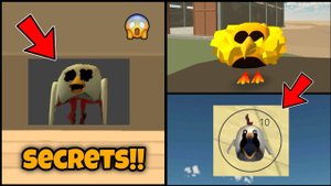 CHICKEN GUN: Все секреты в одном видео! Порталы, глюки, баги! 🔥