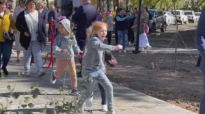 В День образования Крымского района в г. Крымске открыли новый парк на ул. Рядновой