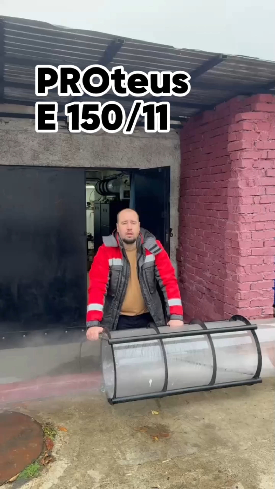 Смотрим на работу PROteus E 150/11 и знакомимся с Вячеславом 😎😎😎 #proteus #гидродинамика