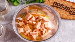 Мусс из печени трески