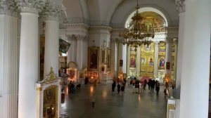 27.09.2025. Ранняя Литургия. Свято-Троицкий Измайловский собор Санкт-Петербурга.