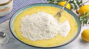Лимонный кекс в глазури