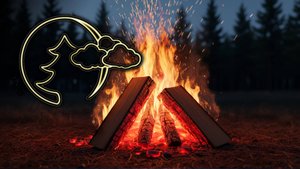 🔥Шум Горящего Костра для Глубокого, Сна Треск Дров, Белый Шум🔴Снятие Стресса, Звуки для Релакса