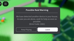 а на этот раз у меня ошибка 1001