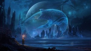 Alien Ocean with Crystal Sky Mantas🌊 2-Hour Dream Ambience