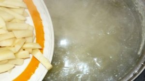 Куриный суп с омлетом