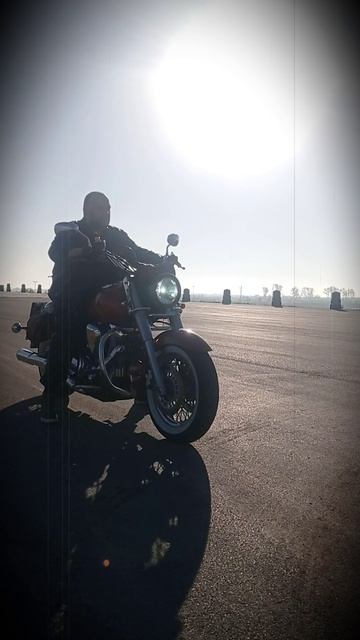 А теперь по-настоящему... #Yamaha #RoadStar #XV1600 #moto #motovlog #rostov