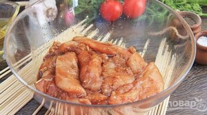 Куриный шашлык