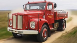 Scania Грузовик с 1902 История трансформации автомобиля #Technoyarus