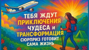 Тебя ждут приключения, чудеса и трансформация! Сюрприз готовит сама жизнь!!!