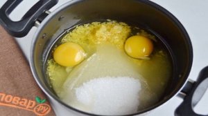 Лимонный десерт Снежная королева