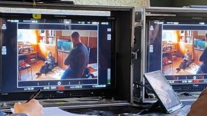 Съемки в сериале Попадос с Фаней летом 2024. #сериал #ротвейлер #кино