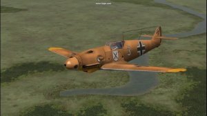 Ил-2FB: I-16 VS Bf-109 c модами эффектов и звуками