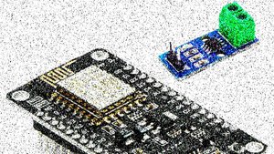 Подключение датчика тока ACS712 к ESP8266