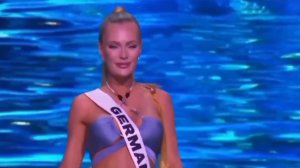 Германия Мисс Вселенная 2024 (73) Дефиле в купальнике Germany Miss Universe 2024 (73) Swimsuit
