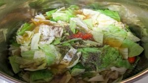 Куриный суп с капустой