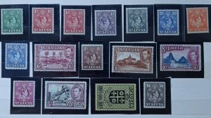 Обзор на распаковку почтовых марок Британской колонии - Сент-Люсия 1938 г. - 27.09.2025 г.