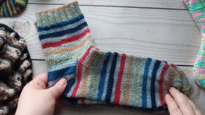 Готовые работы. Носочки. Незапланированный процесс.