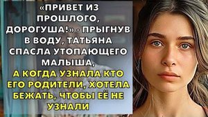 «Привет из прошлого, дорогуша!» - Прыгнув в воду, Татьяна спасла утопающего малыша, а когда узнала