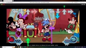 мод на фнф Мики Маус