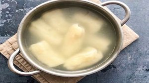 Картофельные клецки с грибами