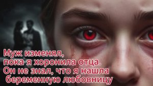 Муж изменял, пока я хоронила отца. (Он не знал, что я нашла беременную любовницу)