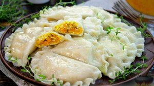 Осенние вареники. СОЛЁНЫЕ ВАРЕНИКИ С ТВОРОГОМ, ТЫКВОЙ