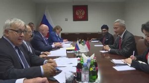 С.Лавров и В.Балакришнан, Нью-Йорк, 26 сентября 2025 года