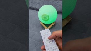 Видеоинструкция по настрайке лампы читающей Коран SQ168 луна и QB512 вселенная