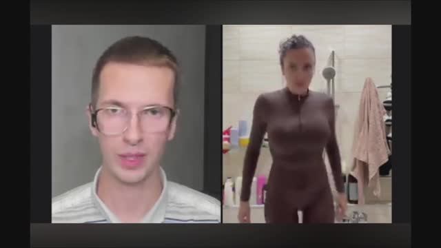 Чат Рулетка-РИТА ПОЛИВАЕТ СЕБЯ В ДУШЕ🤣-Креативный Директор смотреть онлайн