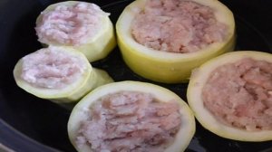 Кабачки, запеченные в микроволновке