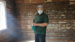 Подготовка бревенчатых стен к покраске собственными руками #ремонт_дома_собственными_руками