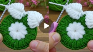 Круглый мотив крючком #всевжизнисвязано #вязаниекрючком