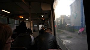 Троллейбус ЗиУ-682 КВР БТРМ-4003. Неторопящиеся вечерние покатушки по Барнаулу.