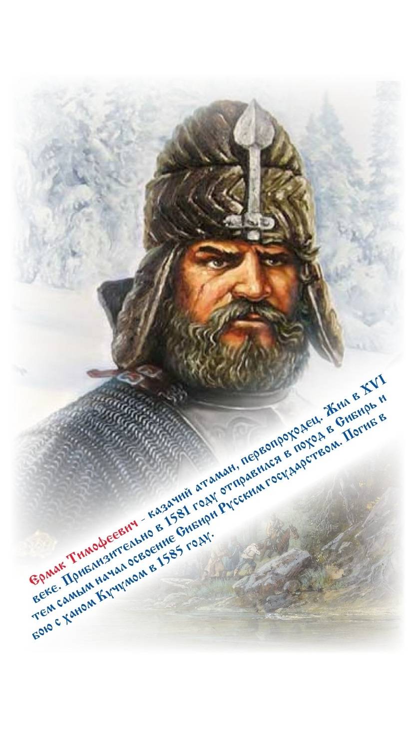 ВЕЛИКИЕ РУССКИЕ ПОЛКОВОДЦЫ. ЕРМАК ТИМОФЕЕВИЧ смотреть онлайн