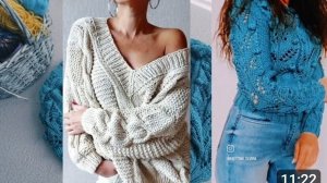 ПУЛОВЕР ШИКАРНЫЙ ВСЕГДА В ТРЕНДЕ/ Вяжем Джемпер/ Бесплатные мастер классы