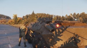 Arma Reforger Experimental БТР-70 в бою