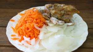 Мясное рагу с баклажанами