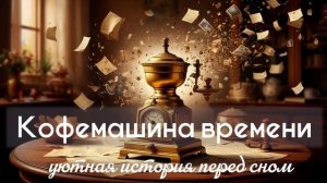 Кофемашина времени - уютная история перед сном