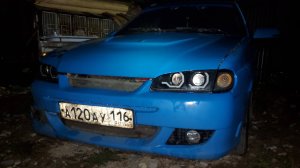 CRO$$отка. Закончил установку 2 пары БиЛед линз Ч3. Переделал проводку.