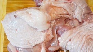 Курочка по-французски с луком