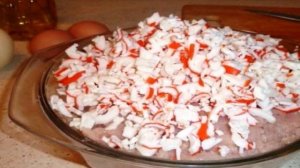 Котлеты куриные с крабовыми палочками