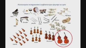 МУЗЫКА. ИНСТРУМЕНТЫ. ОРКЕСТР. СИМФОНИЧЕСКИЙ. КОНТРАБАС.